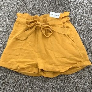 PacSun Yellow Womens Shorts